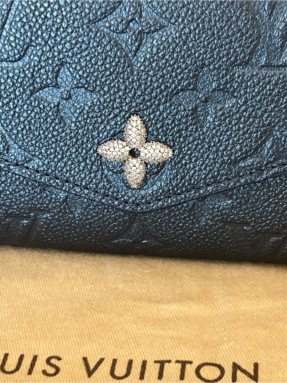 Louis Vuitton Monogram Shimmering Empriente Sarah Wallet - Picture 3 of 11